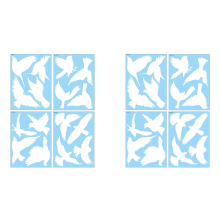 Bird Anti-Collision Window Stickers