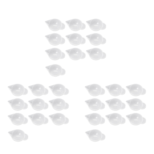 10 Stück Silikonform-Becherspender, Mini-Messbecher