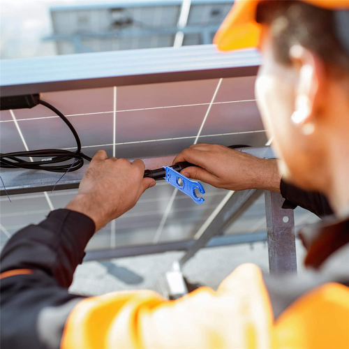 4 chaves de ferramentas para conectores solares, para conectores, chave de plástico 1