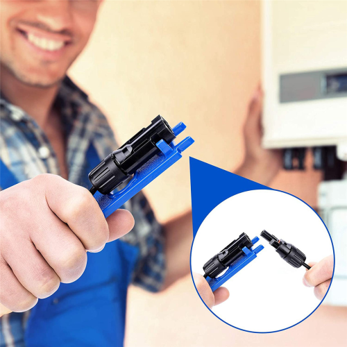 4 chaves de ferramentas para conectores solares, para conectores, chave de plástico 2