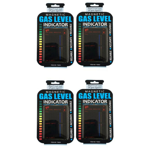 2pcs Practical Propane Fuel Gas Tank Level Indicator Magnetic Gauge
