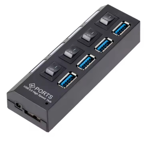 4-Port USB HUB 3.0 Hub USB-Splitter Multi USB Hub 3.0 Hub für PC 2