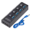 4-Port USB HUB 3.0 Hub USB-Splitter Multi USB Hub 3.0 Hub für PC 1