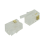 Conector de telefone Jack RJ9 4P4C 50 unidades, Transparente 2