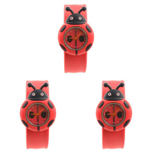 Niño Garcon Fille Cartoon Adorable en Silicona - Rouge