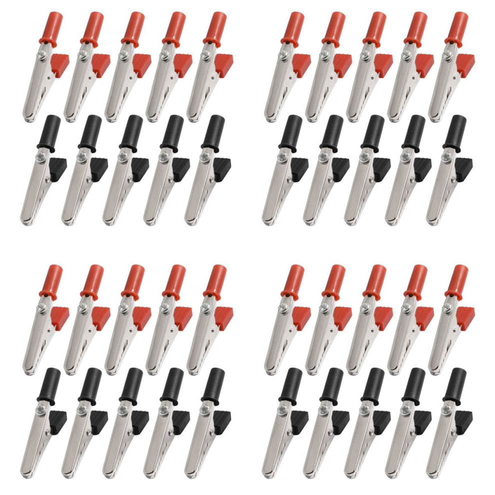 10A Handle Electrical Crocodile Alligator Clips 4712801457759