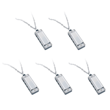 Mini Harmonica Ketting 4 Gaten 8 Toon Mondharmonica Draagbaar