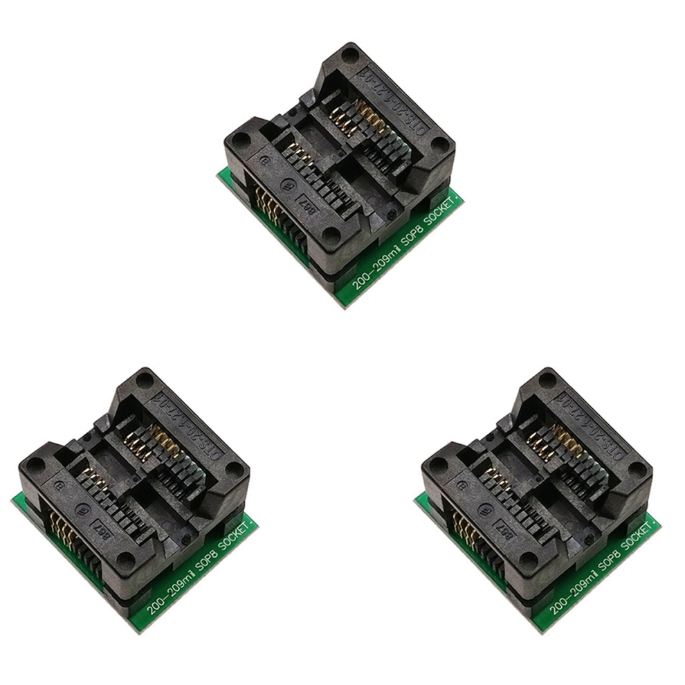 1Pcs Sop8 To Dip8 Sop8 Turn Dip8 Ic Socket Programmer Adapter 200Mil 4712801423129