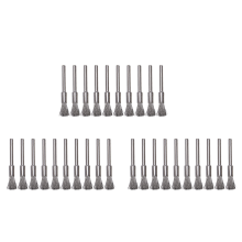 10 pc Stainless Steel 1/4 inch (6mm) Pen Wire Brush 532 for