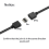 4Pcs RGB Extension Cable for Computer Fan Motherboard LED Strip 5