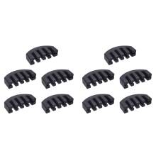 Gomma Muto Silenziatore per Violino Fiddle 4/4 Oefen leggera Nero