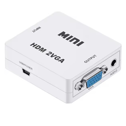 compatível com Conversor VGA com adaptador Conversor de áudio
