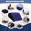 Inflatable Wedge Body Pillow for Sleeping,Leg Elevation,Trave 6