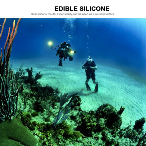 1PC Siliconen Duikmondstuk Regulator Snorkel 2