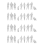 1:50 White Figures Architectural Model Human Scale HO Model ,10 Pcs 4