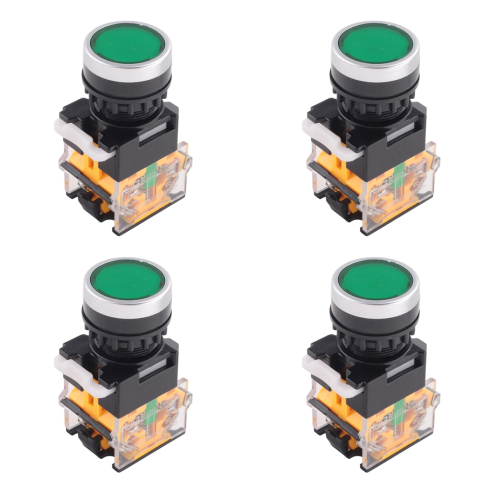 La38-11/203 Momentary Heavy Duty Switch Green 4712801435443