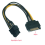 Καλώδιο τροφοδοσίας SATA 15Pin Male σε 8Pin (6+2) PCI-E για κάρτα γραφικών (1 τεμάχιο) 5