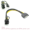 Καλώδιο τροφοδοσίας SATA 15Pin Male σε 8Pin (6+2) PCI-E για κάρτα γραφικών (1 τεμάχιο) 3