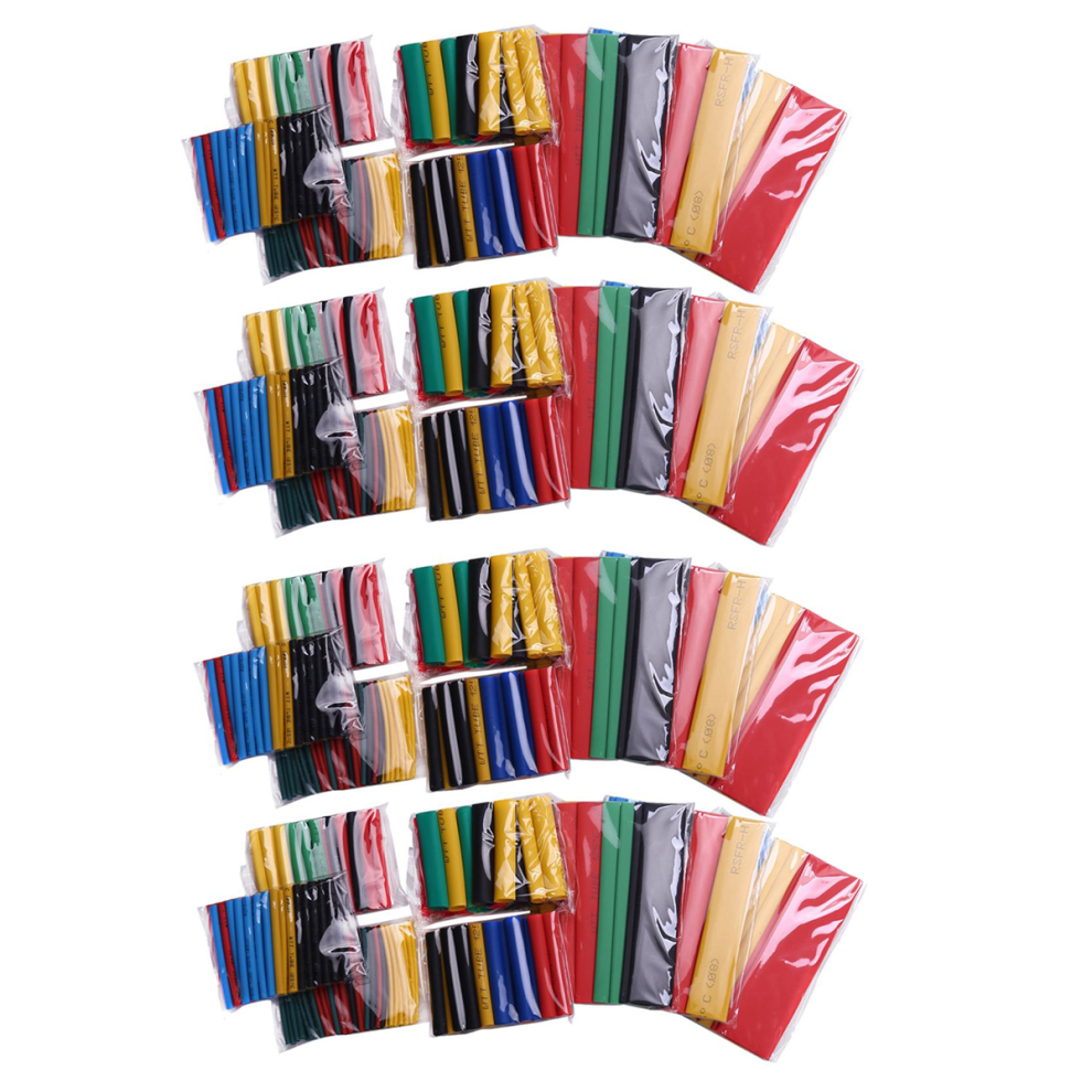 164Pcs Pe Shrinking Assorted Cable Tubing Set Tool Accessories 4712801457933