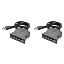 Câble parallèle USB vers 25 broches DB25 Interface IEEE 1284 Imprimante