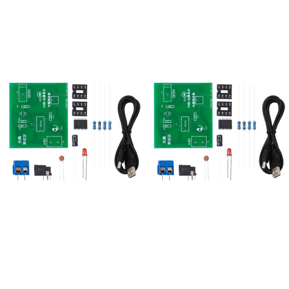 Optocoupler Tester Kit 555 Application Circuit Board With Dc Cable 4712801458923