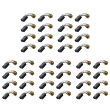Lot de 8 balais de charbon de rechange pour raboteuse électrique