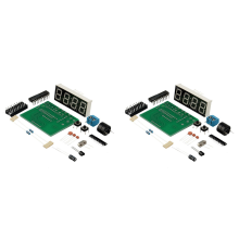 4-digit digital electronic clock kit, microcontroller digital clock
