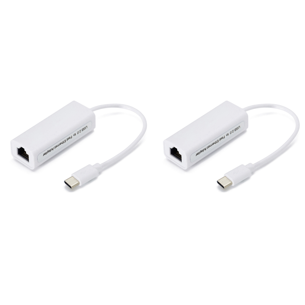 Photos - Card Reader / USB Hub Network card USB type-c to rj45 100M driver-free card converter A