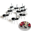 12Pcs Ant Toothpicks Fruit Dessert Fork, for Snack Cake Dessert 2
