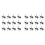 12Pcs Ant Toothpicks Fruit Dessert Fork, for Snack Cake Dessert 1