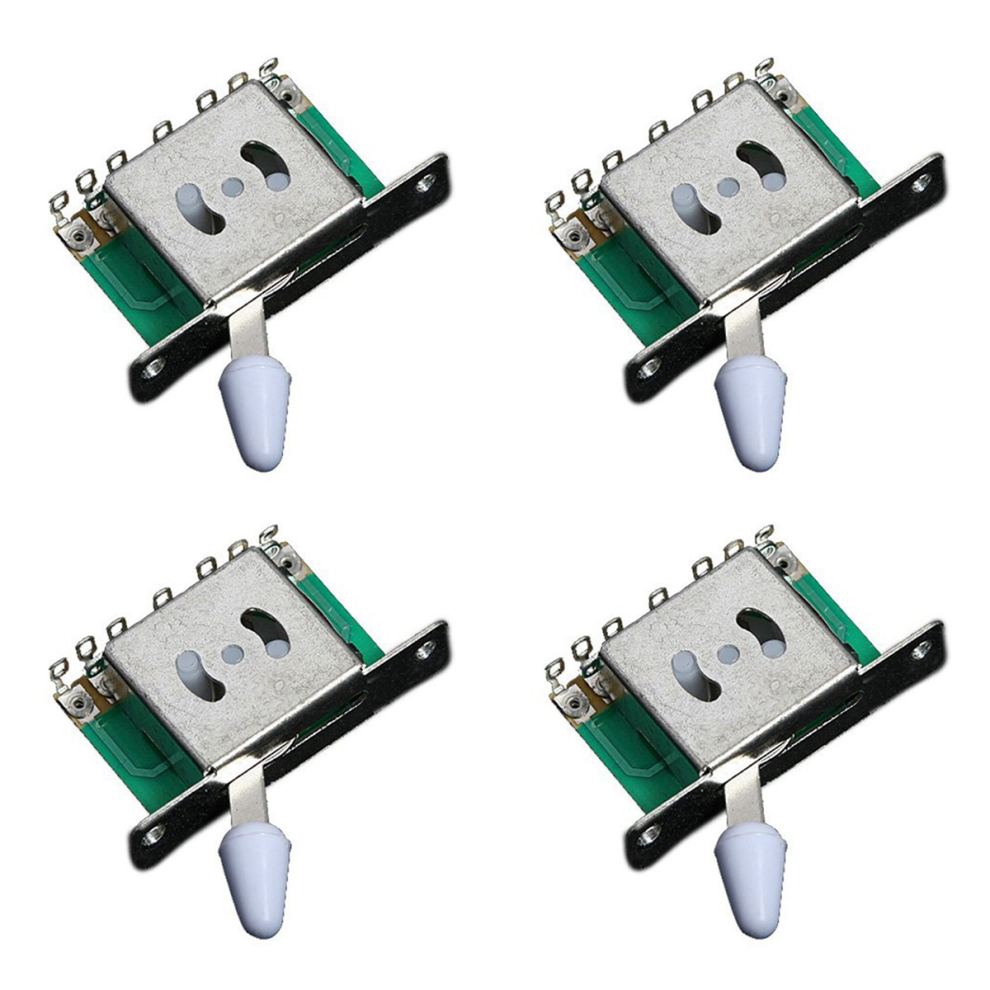 1 Interruptor Selector De Pastillas De 5 VíAs Para Reemplazo De Tele Strat-image