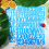 8 folhas de adesivos de letras e números de 1,5 polegadas, para scrapbooking, azul claro 3