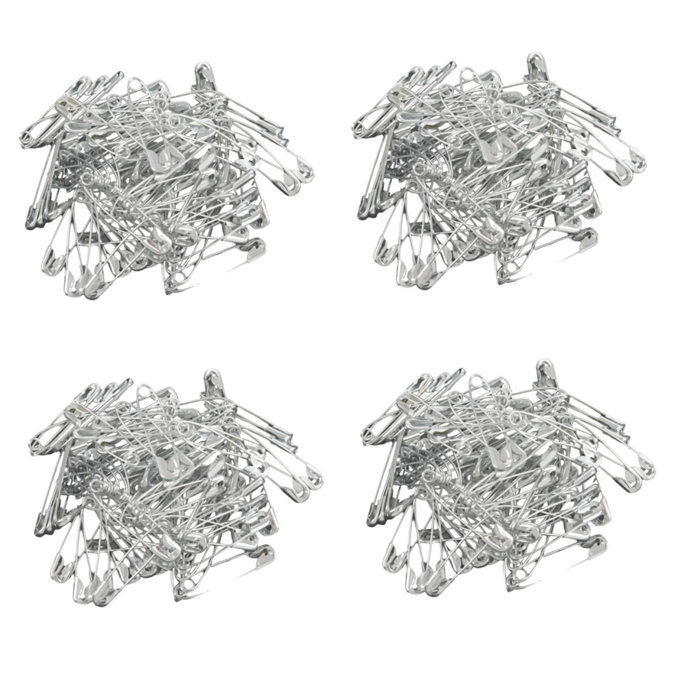 Juego De 100 Imperdibles MetáLicos, Pinzas Para Ropa-image