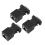Extensor VGA macho a adaptador de cable de red LAN CAT5 CAT6 RJ45 1