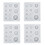 DIY Silicone Mold Resin Button Handmade Resin Mold with Hole 1