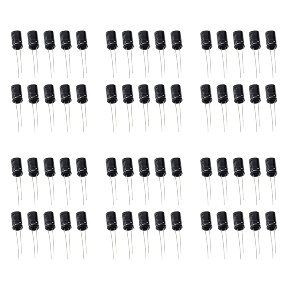10 X 4,7Uf 400V 105C Condensatore Elettrolitico Radiale 8X12M-image