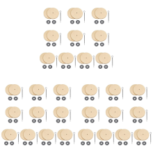 10 conjuntos de conectores de junta de boneca, pino de fixação, 12 mm