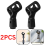 2 clip per supporto microfono, supporti regolabili per montaggio a morsetto per microfono 4