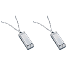 Mini Harmonica Ketting 4 Gaten 8 Toon Mondharmonica Draagbaar