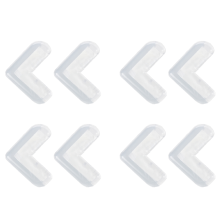 Soft Silicone Shelves Desk Cupboard Corner Protector 2Pcs