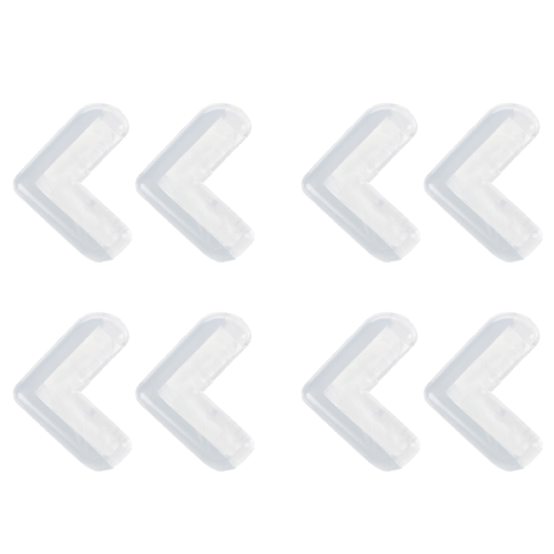 Soft Silicone Shelves Desk Cupboard Corner Protector 2Pcs