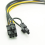 Καλώδιο τροφοδοσίας SATA 15Pin Male σε 8Pin (6+2) PCI-E για κάρτα γραφικών (1 τεμάχιο) 5