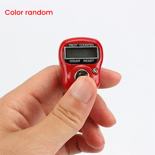 LCD Electronic Finger Hand Ring Knitting Row Tally Counter Pedometer 2