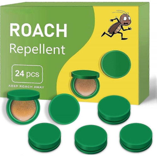 (1pcs)Roach Bait Stations, Natural Cockroach Repellent, Roach Traps Indoor/Outdoor Use,12pcs