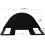 Pong racket shelf  Table tennis racket display  Pong paddle stand, wallmounted 4