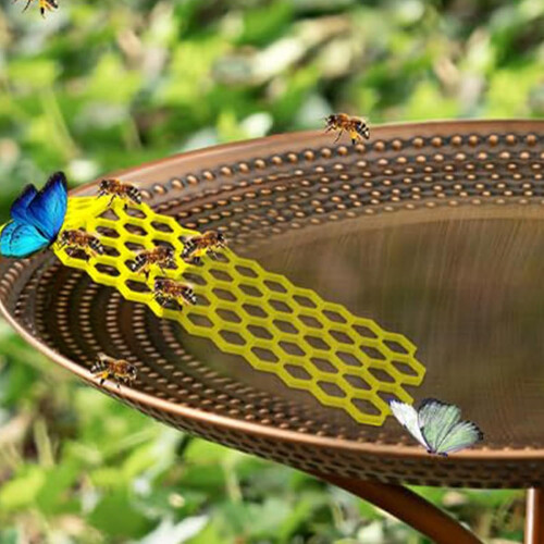 Floating Bee Drinking Station Foldable Butterfly Water For Outdoor Garden 1