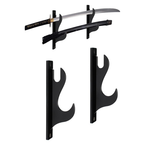 Lightsaber Wall Mount, 1 Set Acrylic Holder for Umbrellas, Black