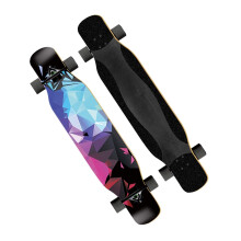 Longboard 47 Inch Downhill Skateboard Complete Cruiser for Cruising, Carving Ref: 4483