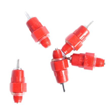 5pcs Water Nipple Drinker Automatic Chicken Water Nipple Drinker Hen Duck Poultry Style Water Drink Feeder Industrial Equipment