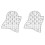 Mesh Scallop Quilting Template Home Tailor Sewing Tools Scalloped Patchwork Ruler, 2PCS 3